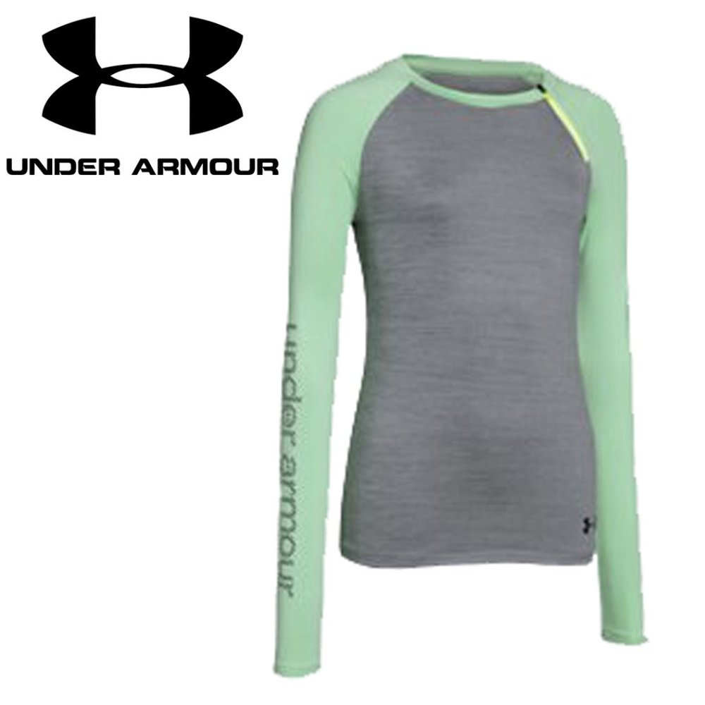 Under Armour Kids ColdGear Long Sleeve Zip Top XS